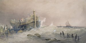 Vecchio frangiflutti, costa dell